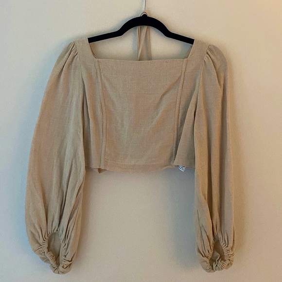 Zara tie back long sleeve - Picture 2 of 5